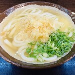 香川一福 恵比寿店 - かけうどん【天かすと、おろし生姜は無料】