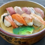 寿司一代 - 『お好み生寿司(1人前)』税込\600