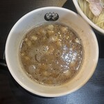 京つけめん つるかめ - 生姜醤油つけ麺 1,100円 (つけ汁)