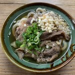 純手打ちうどん のぶ - 肉うどん温