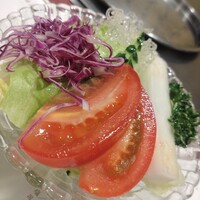 鉄板焼ステーキ世里花 - サラダ