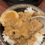 超多加水純手打ち麺 仁しむら - チャーシュー丼＋味玉