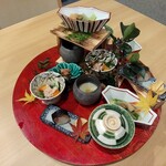 日本料理　伊せ吟 - 【前菜】2名分でこんな感じ