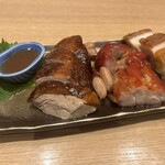 香港飲茶専門店 西遊記 横浜中華街 - 燒味三拼(焼鴨、チャシュー、焼豚)