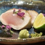 炭焼 おかげさん - 高坂鶏胸たたき