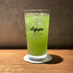 炭焼 おかげさん - 宇治抹茶ハイ