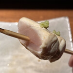 炭焼 おかげさん - 高坂ならではのレア焼き断面