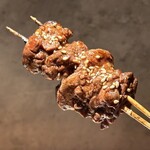 炭焼 おかげさん - 高坂鶏背肝