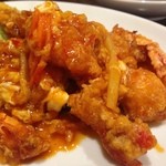 台流屋台 御気樂 - 海老チリ