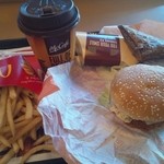 McDonald's - チキンフィレオセット＋三角チョコパイ