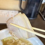 手打ち麺 やす田 - チャーシュー(イリコ塩)