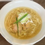 手打ち麺 やす田 - イリコ塩