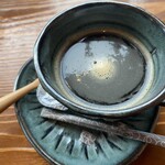 Mahana Table - 食後のmihamaブレンドコーヒー。セットでつけると＋250円と割安。すっきりとした飲み心地が心地よい。