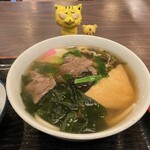 狸屋 - 金比羅饂飩　930円(税込)  ※当店自慢らしい