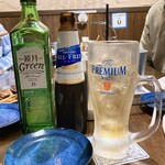 三酉屋 - オールフリーと鏡月でホッピーもどき