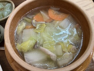 Hato No Su Kamameshi - スープ