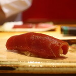 鮨 しみづ - 35日間熟成 塩竈産本鮪漬け