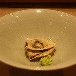 鮨 しみづ - 岩手県米崎産牡蠣 低温油仕立て