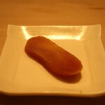 鮨 しみづ - 自家製カラスミ炙り