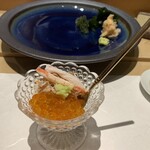 代官山 鮨 たけうち - 香箱蟹とイクラごはん