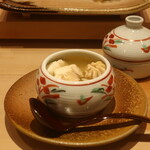 鮨 しみづ - 河豚と雲子の小鍋仕立て