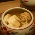 鮨 しみづ - 河豚と雲子の小鍋仕立てアップ