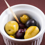 Assorted olives