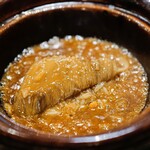 蓮 - フカヒレ土鍋煮込み