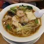 丸源ラーメン 日進店 - 期間限定海鮮五目そば