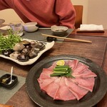 桑名蛤料理・蛤しゃぶしゃぶ 貝新 - 