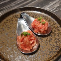 焼肉SEJONG 栄店 - 一口ユッケ