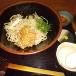 Teuchi Soba Shigean - とっても美味しい納豆そば　1000円