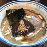 にぼshin. - 豚骨魚介と煮干しのバランスが素晴らしい　小麦を感じる麺とのマッチング良し