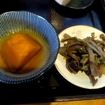 Teuchi Soba Shigean - 小鉢料理。