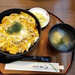 絵馬 - シャモロックの親子丼　1300円