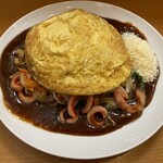 あんかけ家 藤が丘本店 - ミラカン1黄金焼きトッピング