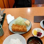 かつ半 - ひれかつ定食 ￥1500