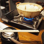 青ヶ島屋 - あん肝鍋