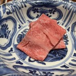 銀座 しのはら - 飛騨飛び牛のリブロース　すき焼きに