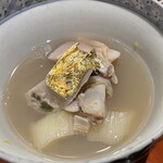 銀座 しのはら - 蛤とカブの鍋