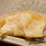 銀座 しのはら - 数の子の天ぷら　面白い食感