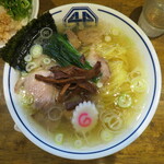 生姜醤油専門 我武者羅 - 塩生姜ラーメン