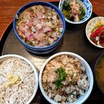 海幸楽膳 釜つる - ◎◎五代目丼