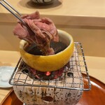 銀座 しのはら - 篠原さんが作ってくれます