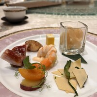 銀座アスター 新宿賓館  - 季節の前菜盛り合わせ