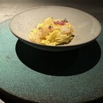 GapricE - 揖保乃糸カッペリーニ　帆立好きななのでレアな帆立に悶絶♡ 揖保乃糸は夏の間お世話になりますが、イタリアンとしても優秀なのですね