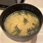 築地食堂 源ちゃん - お替り味噌汁