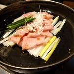 浅草一文 本店 - ねぎまトロステーキ