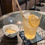 モリクニ カフェ＆バー - レモンジュース①