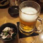 居酒屋ふらっと - 生ビール